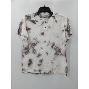 Sovereign Code Los Angeles Kids Big Boys 14-16 Large White T Shirt Black Tie Dye